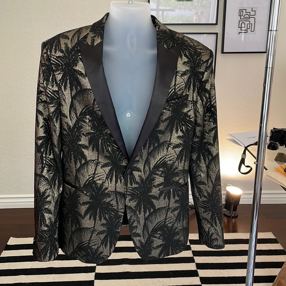 Zara Mens Palm Evening Jacket